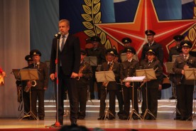 В Волгодонске прошел концерт, посвященный Дню защитников Отечества 