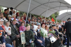 В Волгодонске прошёл парад, посвящённый 71 годовщине Победы в Великой Отечественной войне