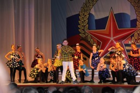 В Волгодонске прошел концерт, посвященный Дню защитников Отечества 