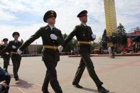 В Волгодонске прошёл парад, посвящённый 71 годовщине Победы в Великой Отечественной войне