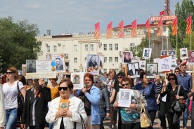 В Волгодонске прошёл парад, посвящённый 71 годовщине Победы в Великой Отечественной войне