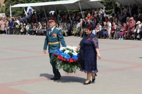 В Волгодонске прошёл парад, посвящённый 71 годовщине Победы в Великой Отечественной войне