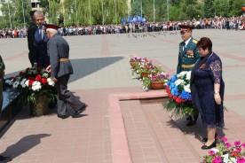 В Волгодонске прошёл парад, посвящённый 71 годовщине Победы в Великой Отечественной войне