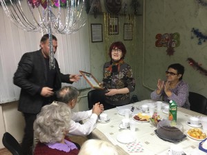 Новогодний огонек для ветеранов 8 округа