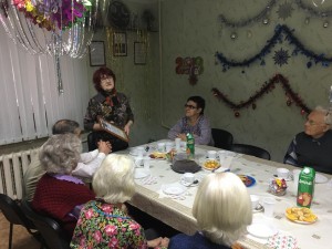 Новогодний огонек для ветеранов 8 округа
