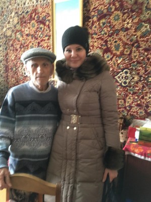 Поздравление ветеранов 8 округа с наступающим Новым годом