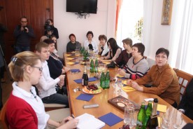 Председатель Думы провел прием в честь «четвертой власти»