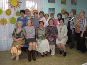 В дамском клубе «Шарм» отметили первый весенний праздник