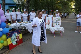 Людмила Ткаченко приняла участие в открытии Спартакиады-2018 среди работников образования