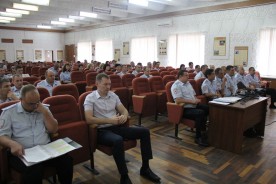 Людмила Ткаченко приняла участие в совещании полиции