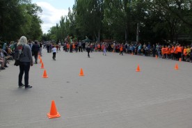 Заместитель председателя Волгодонской Думы принял участие в празднике «Спортивное детство» и поздравил юных волгодонцев с Днем защиты детей