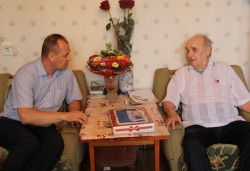 Член Совета старейшин Михаил Яновенко отметил 88-летие