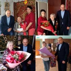Мы помним, мы гордимся! Поздравления в 13 округе ко Дню Победы!