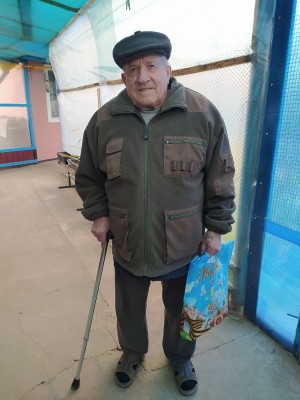 Округ 5 Ветераны принимают поздравления на дому