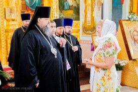 Петр Горчанюк поздравил главу Волгодонской епархии епископа Корнилия с годовщиной рукоположения