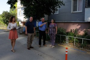 В 24 округе продолжаются работы по благоустройству. 