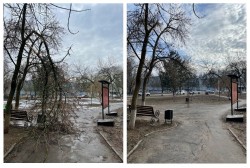 В 8 округе прошел субботник в сквере 