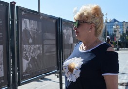 В Волгодонске открылась выставка под открытым небом, посвященная 120-летию со дня рождения Игоря Курчатова