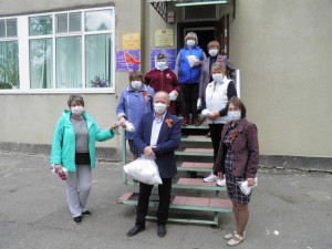 24 округ. Защитные маски для жителей.