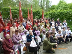 Празднование 72-ой годовщины Великой Победы