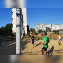 Микрорайон №15 - организовал открытый турнир по пляжному  волейболу среди взрослых