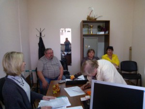 Встреча жителей 20 микрорайона со специалистом из центра занятости 