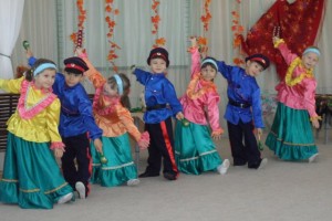 «Казачья горница» в детском саду «Казачок».