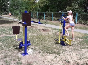Округ 24. Продолжаются работы по благоустройству.