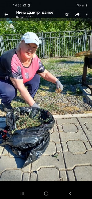 Округ 25 Аллея Памяти радует взор.