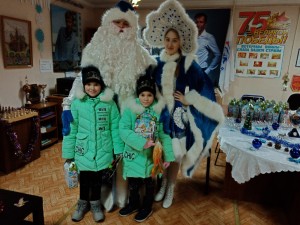 Новогоднее поздравление юных жителей в избирательном округе №14