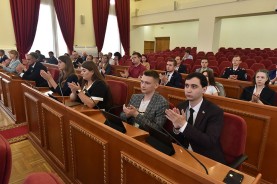Александр Морозов принял участие в первом заседании Молодежного парламента при Законодательном Собрании Ростовской области шестого созыва