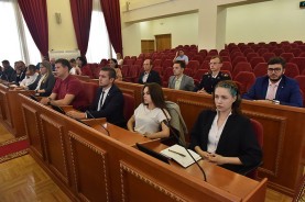 Александр Морозов принял участие в первом заседании Молодежного парламента при Законодательном Собрании Ростовской области шестого созыва