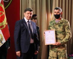 Сергей Ладанов поздравил личный состав войсковой части 3504 с Днём спецчастей