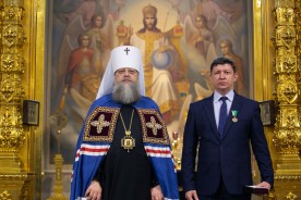 Сергей Ладанов получил медаль «Патриаршая благодарность» за борьбу с коронавирусной инфекцией