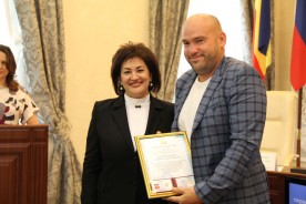 Фоторепортаж с первого заседания Волгодонской городской Думы седьмого созыва