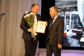 Сергей Ладанов поздравил коллектив ВКДП с 70-летием