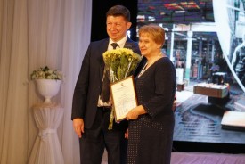 Сергей Ладанов поздравил коллектив ВКДП с 70-летием