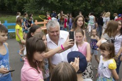 Петр Горчанюк проверил, как живет экологическая смена в «Ивушке»