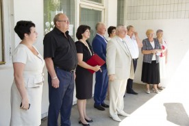 В День знаний Петр Горчанюк презентовал «атомкласс» ученикам гимназии «Юридическая»
