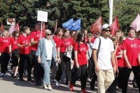 В Волгодонске прошел Парад первокурсников  ВИТИ НИЯУ МИФИ 