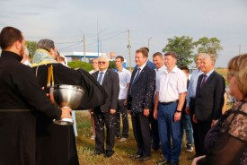 В Волгодонске восстановили поклонный киот на въезде в город