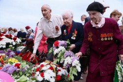 Ветераны округа 16 приняли участие в городских праздничных мероприятиях 9 мая