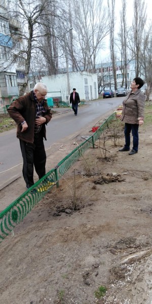Новые клумбы в 8 округе