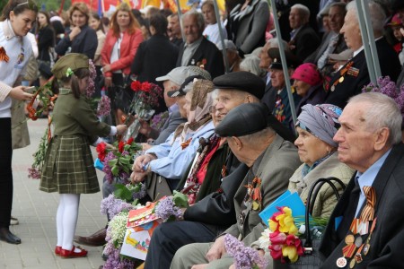 Волгодонск отметил 72-ю годовщину Великой Победы