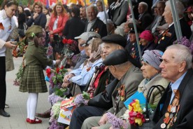 Волгодонск отметил 72-ю годовщину Великой Победы