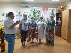 Депутат Георгий Ковалевский встретился с советом ветеранов округа № 4