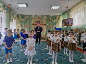 В садике «Голубые дорожки» округа № 4 состоялся концерт в преддверии Дня Победы