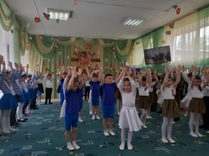 В садике «Голубые дорожки» округа № 4 состоялся концерт в преддверии Дня Победы