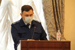 Главный прокурор Волгодонска Дмитрий Аристархов впервые отчитался перед волгодонскими депутатами