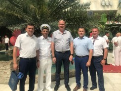 Депутат Сергей Асташкин посетил корабль «Волгодонск»